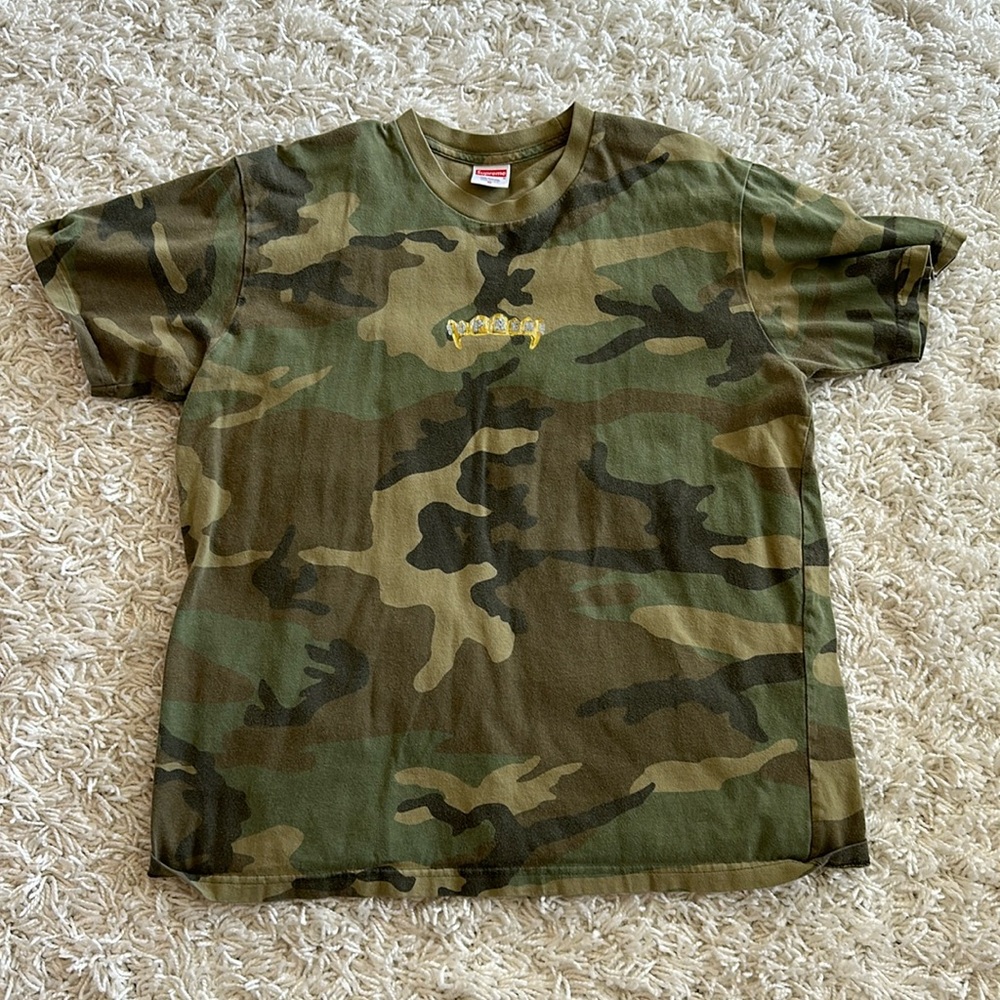 Size Medium Supreme Camo Tee